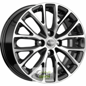 K&K КС782 6x15 4*100 ET46 DIA54.1 Алмаз черный Литой