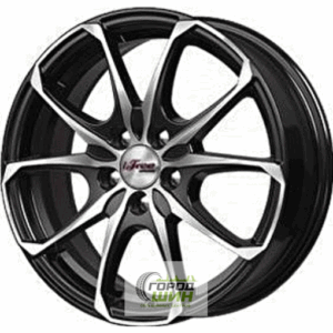 iFree Такеши 6x16 4*100 ET45 DIA60.1 Блэк Джек Литой