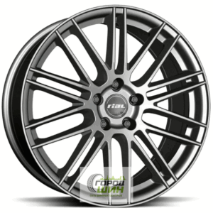 Rial KiboX 9.5x21 5*112 ET22 DIA66.6 Metal Grey Литой