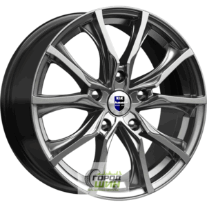 K&K Твист 7.5x17 5*108 ET32 DIA67.1 Дарк платинум Литой