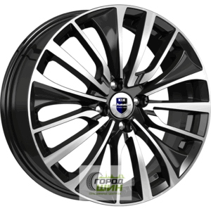 K&K Flanker 6.5x17 5*110 ET39 DIA65.1 Алмаз черный Литой