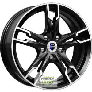 K&K Солар 7x17 5*108 ET50 DIA63.3 Алмаз черный Литой