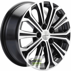 Khomen KHW 1610 6.5x16 5*108 ET50 DIA63.3 Black-FP Литой