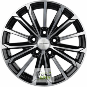 Khomen KHW 1611 6.5x16 5*114.3 ET40 DIA66.1 Black-FP Литой