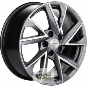 Khomen KHW 1714 7x17 5*114.3 ET45 DIA60.1 Gray-FP Литой