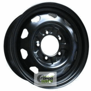 ТЗСК УАЗ-Патриот 6.5x16 5*139.7 ET40 DIA108.6 Black Штампованный
