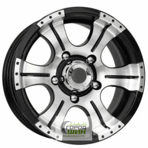 K&K Байконур 7x15 5*139.7 ET-5 DIA108.6 Алмаз черный Литой
