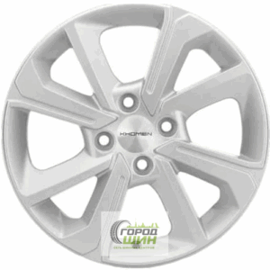 Khomen KHW 1501 6x15 4*100 ET46 DIA54.1 F-Silver Литой