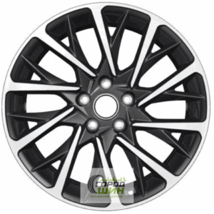 Khomen KHW 1804 7.5x18 5*112 ET39 DIA66.6 Black-FP Литой