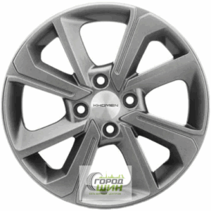 Khomen KHW 1501 6x15 4*100 ET46 DIA54.1 G-Silver Литой