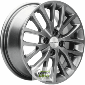 Khomen KHW 1506 6x15 4*100 ET46 DIA54.1 Gray Литой