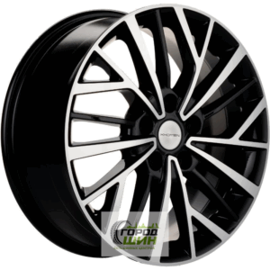 Khomen KHW 1717 7x17 5*114.3 ET45 DIA67.1 Black-FP Литой