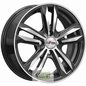 iFree Маскот 6x15 4*100 ET46 DIA54.1 Блэк Джек Литой