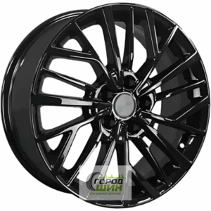 Khomen KHW 1717 7x17 5*108 ET40 DIA60.1 Black Литой