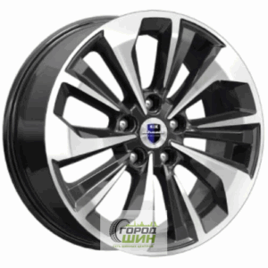 K&K Авиор 7x17 5*114.3 ET37 DIA66.6 Алмаз черный Литой