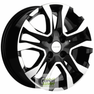 Khomen KHW 1503 6x15 4*98 ET36 DIA58.6 Black-FP Литой