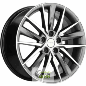 Khomen KHW 1807 8x18 5*112 ET48 DIA57.1 Gray-FP Литой