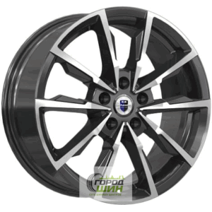 K&K Меренге 7.5x17 5*120 ET45 DIA72.6 Алмаз черный Литой