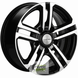 Khomen KHW 1602 6.5x16 5*139.7 ET40 DIA98.5 Black-FP Литой