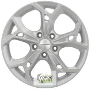 Khomen KHW 1702 7x17 5*114.3 ET37 DIA66.6 F-Silver Литой