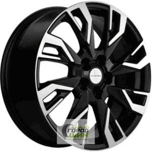 Khomen KHW 1809 7x18 5*114.3 ET35 DIA66.1 Black-FP Литой