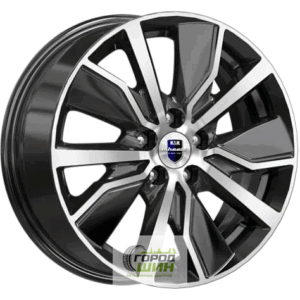 K&K Гамбит 6.5x16 5*112 ET38 DIA57.1 Алмаз черный Литой