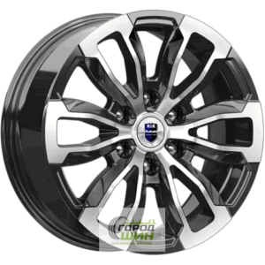 K&K Меконг 7.5x18 6*139.7 ET25 DIA106.1 Алмаз черный Литой