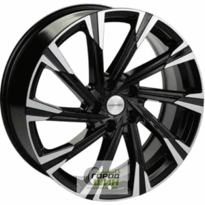 Khomen KHW 1901 7.5x19 5*108 ET46 DIA63.3 Black-FP Литой