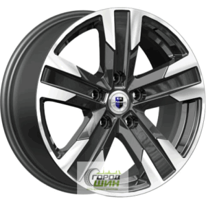 K&K Висмут 7x16 5*110 ET39 DIA65.1 Алмаз черный Литой
