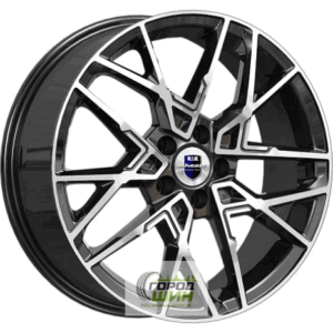 K&K Вудроф 7x18 5*108 ET45 DIA67.1 Алмаз черный Литой