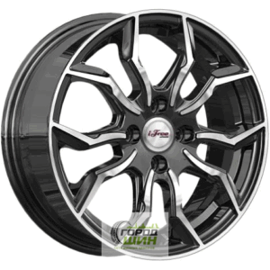 iFree Бохо 6x15 4*100 ET37 DIA60.1 Блэк Джек Литой