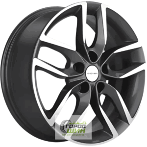 Khomen KHW 1708 6.5x17 5*114.3 ET37 DIA66.6 Gray-FP Литой