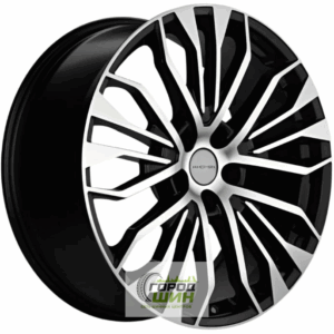 Khomen KHW 2009 8.5x20 5*114.3 ET30 DIA64.1 Black-FP Литой