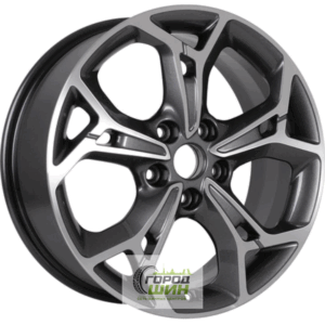Khomen KHW 1702 7x17 5*114.3 ET50 DIA67.1 Gray-FP Литой