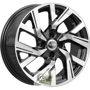 K&K КС1030 6x15 4*100 ET39 DIA60.1 Алмаз черный Литой
