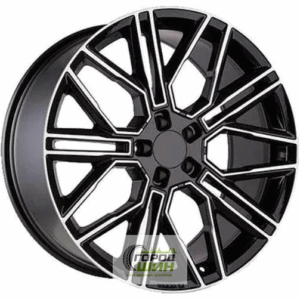 Khomen KHW 2101 9.5x21 5*114.3 ET40 DIA64.1 Black-FP Литой