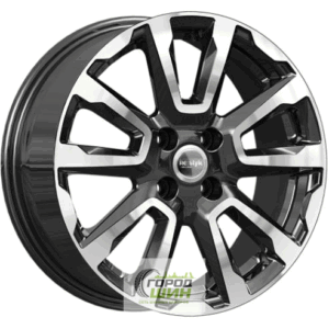 K&K КС1026 6.5x16 4*100 ET41 DIA60.1 Алмаз черный Литой