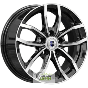 K&K Фрост 6.5x15 5*108 ET42 DIA67.1 Алмаз черный Литой
