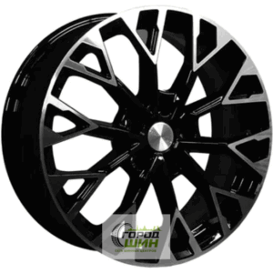 Khomen KHW 1718 7x17 5*110 ET46 DIA63.3 Black-FP Литой