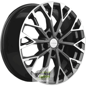 Khomen KHW 1718 7x17 5*108 ET36 DIA65.1 Gray-FP Литой