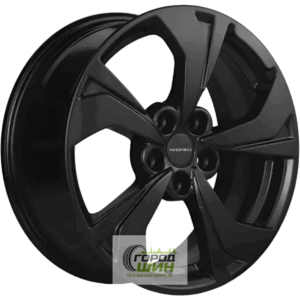 Khomen KHW 1724 7x17 5*108 ET40 DIA54.1 Black Литой