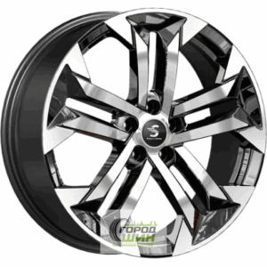 K&K КР015 7.5x19 5*108 ET46 DIA63.3 Алмаз черный Литой
