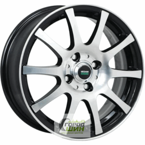 Megami MGM-2 5.5x14 4*100 ET43 DIA67.1 BKF Литой