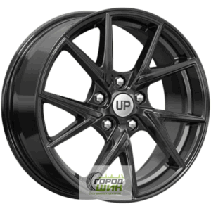 Wheels UP UP105 7x17 5*114.3 ET45 DIA67.1 New Black Литой