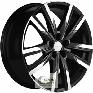 Khomen KHW 1905 7.5x19 5*108 ET47 DIA60.1 Black-FP Литой
