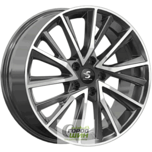 K&K КР010 7.5x18 5*108 ET36 DIA65.1 Diamond black gris Литой
