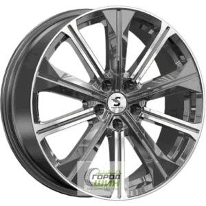 K&K КР013 7x19 5*114.3 ET40 DIA64.1 Diamond gloss graphite Литой
