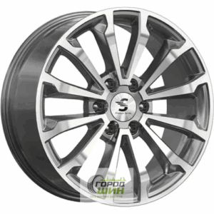 K&K КР006 8.5x20 6*139.7 ET25 DIA106.1 Алмаз графит Литой