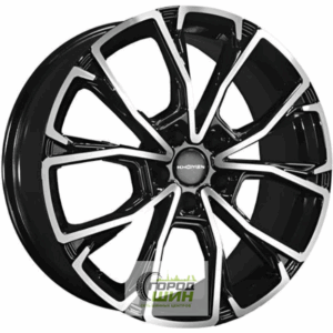 Khomen KHW 1907 7.5x19 5*108 ET47 DIA60.1 Black-FP Литой