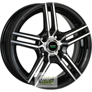 Megami MGM-1 6x15 4*100 ET40 DIA56.6 BKF Литой